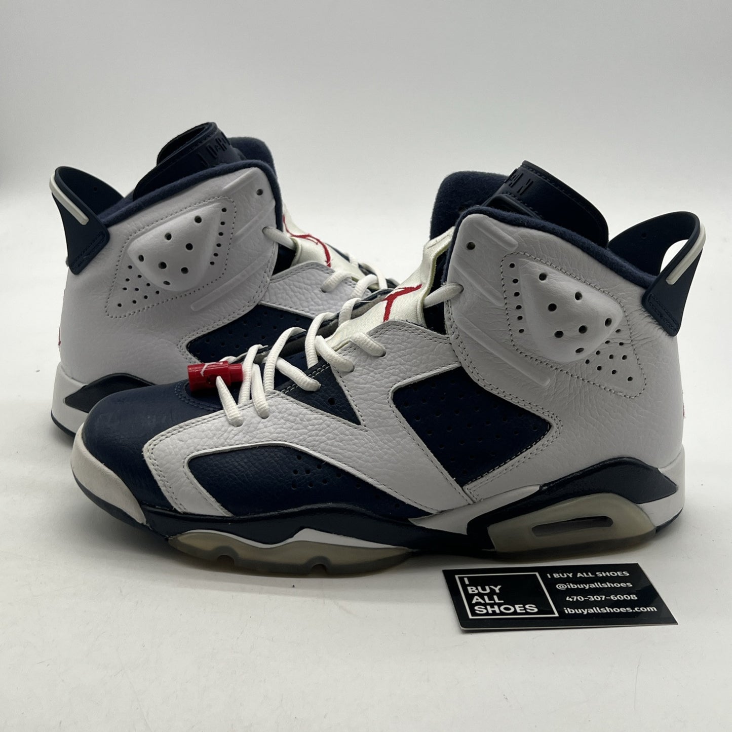 Size 9.5 - Air Jordan 6 Retro 2012 Olympic (384664-130)
