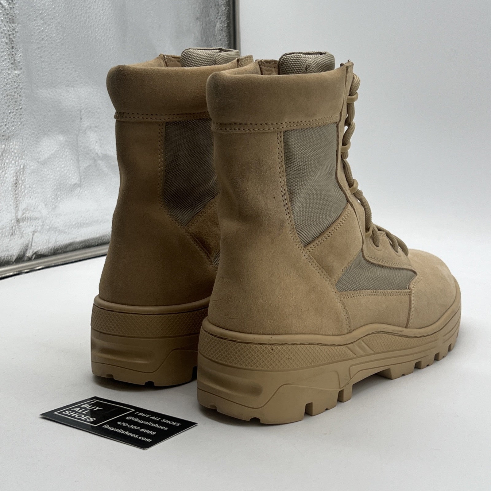 Size 42 (9) - Yeezy Combat Boots Season 4 Sand