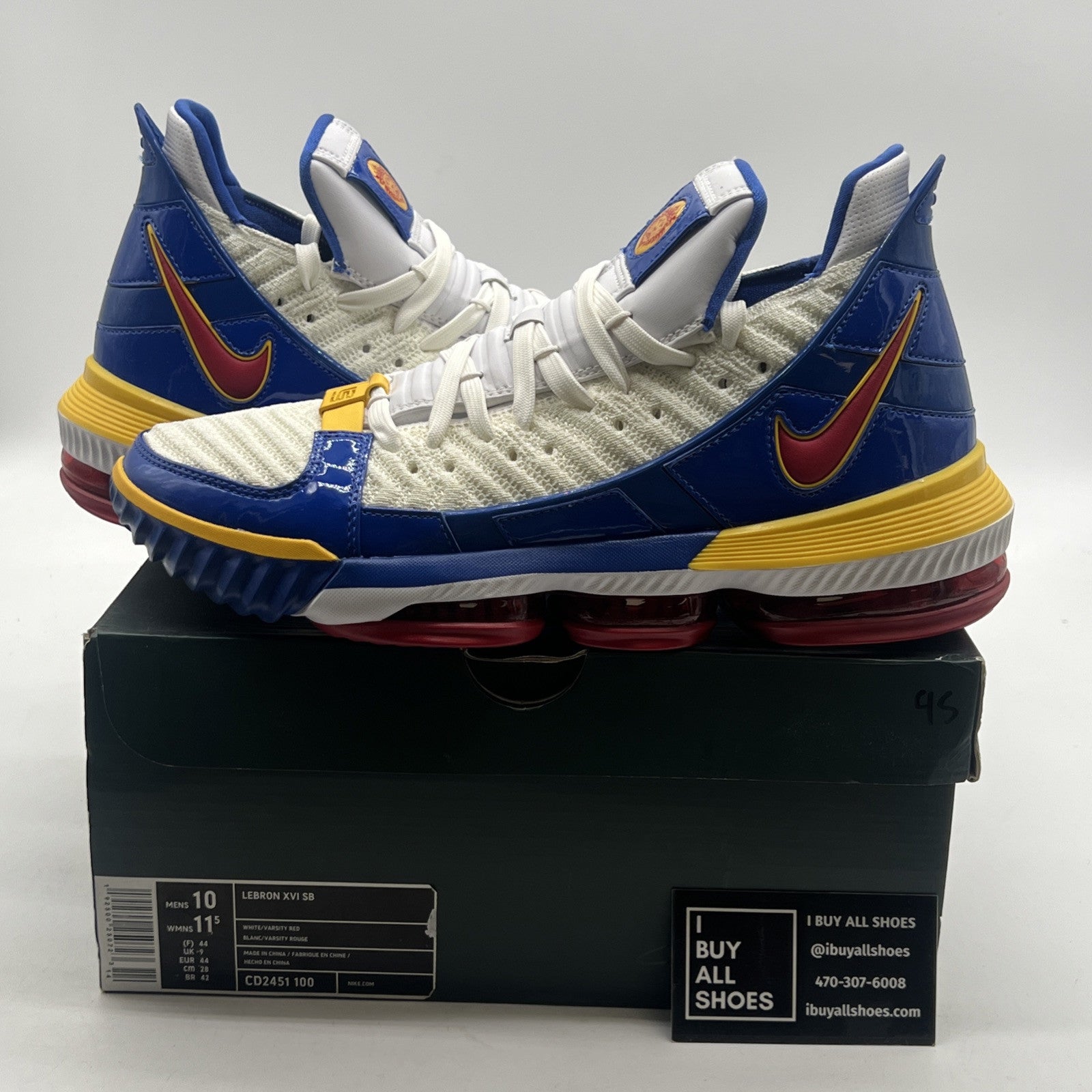 Size 10 - Nike LeBron 16 SuperBron (CD2451-100)