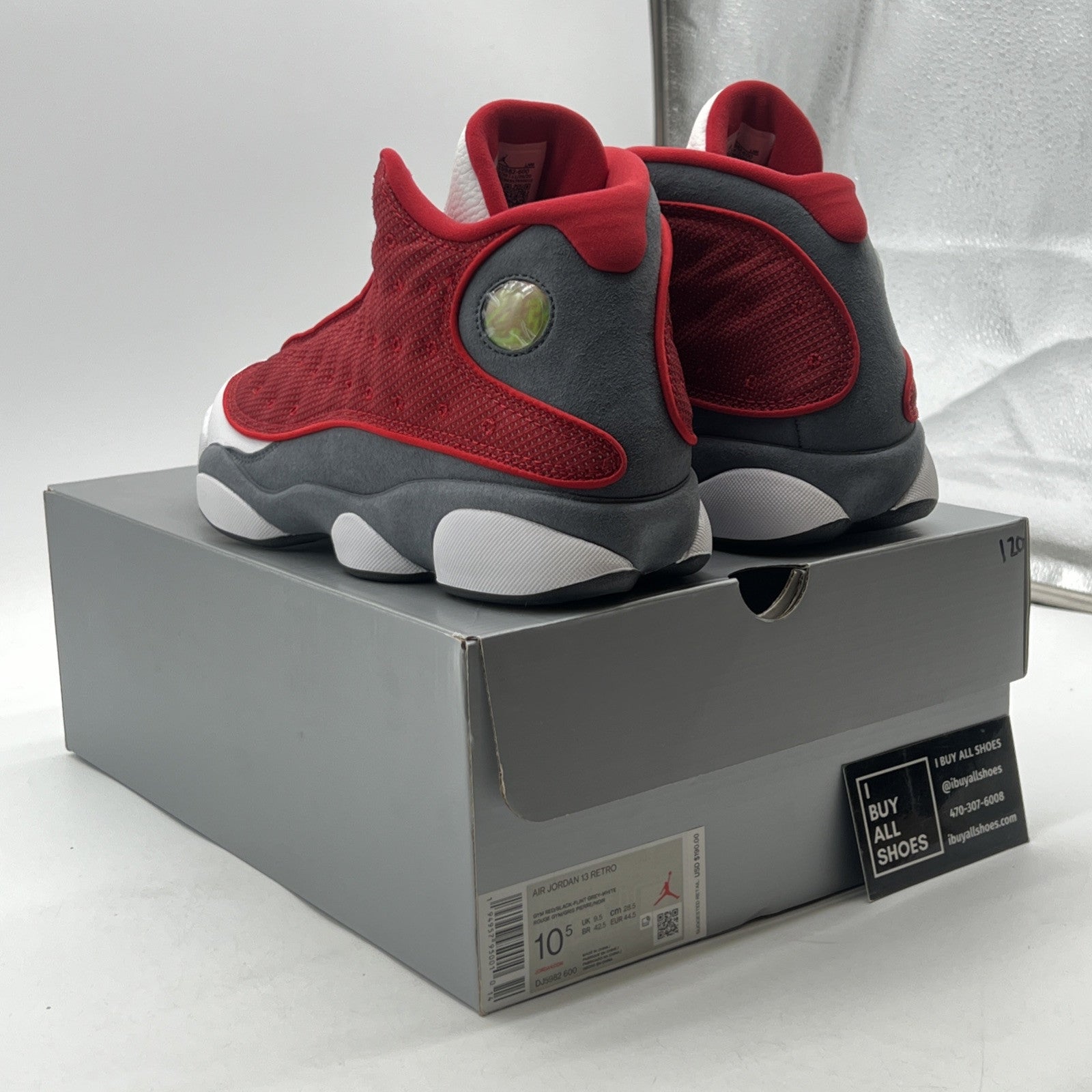 Size 10.5 - Air Jordan 13 Red/White - (DJ5982-600)