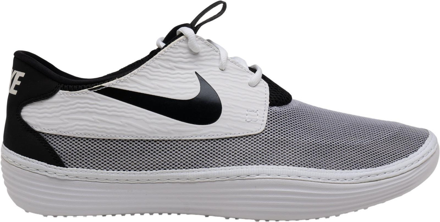 Size 12 - Nike Solarsoft Moccasin White (555301-100)