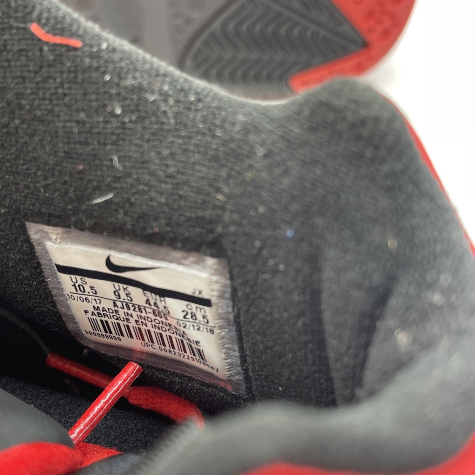 Size 10.5 - Nike Air Maestro 2 QS Trifecta Red Black White Suede (AJ9281-600)