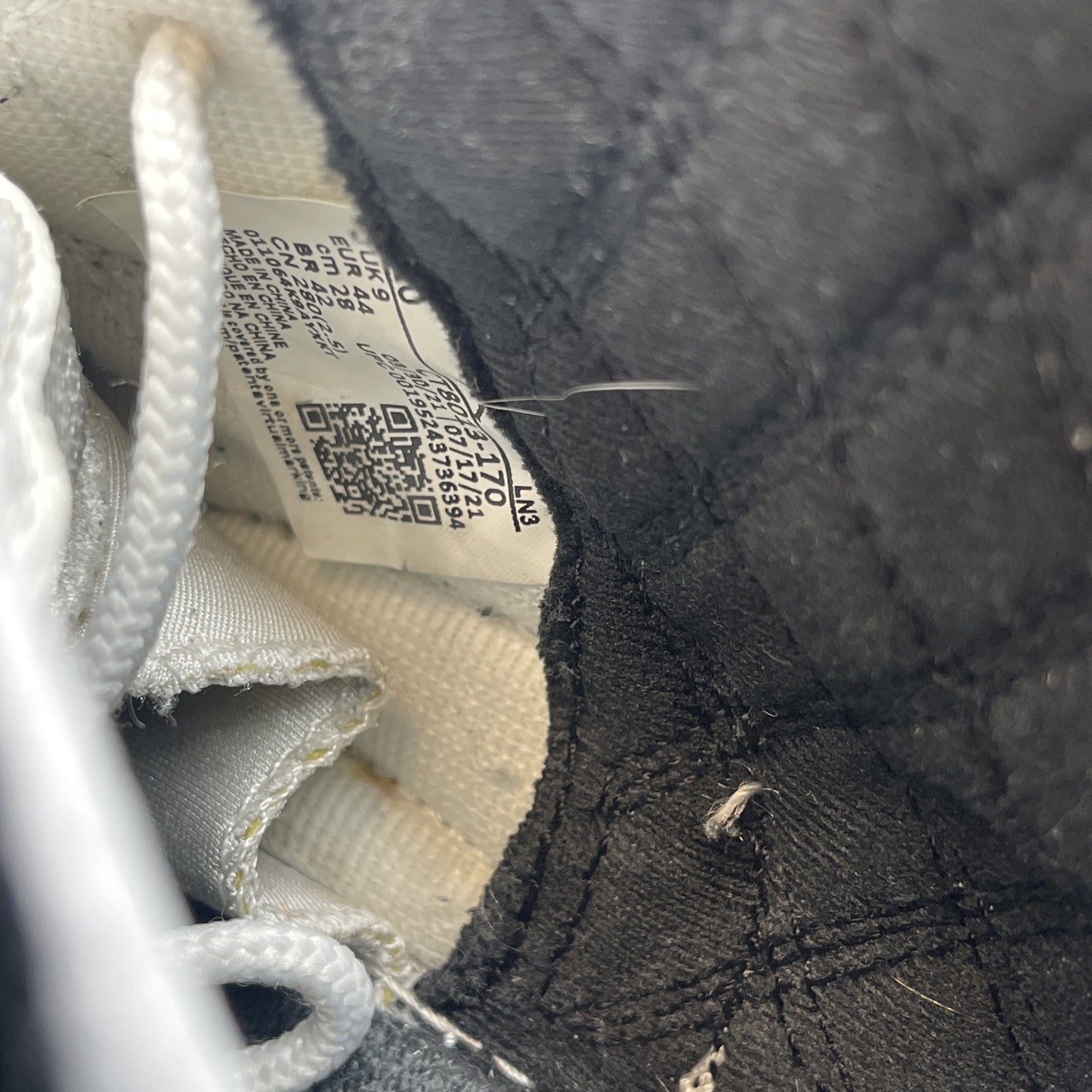 Size 10 - Jordan 12 Royalty White Black Gold Suede (CT8013-170)