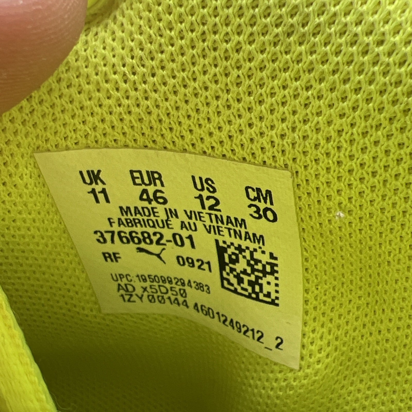 Size 12 - PUMA MB.01 x Rick and Morty Green/Red 2022 (376682-01)