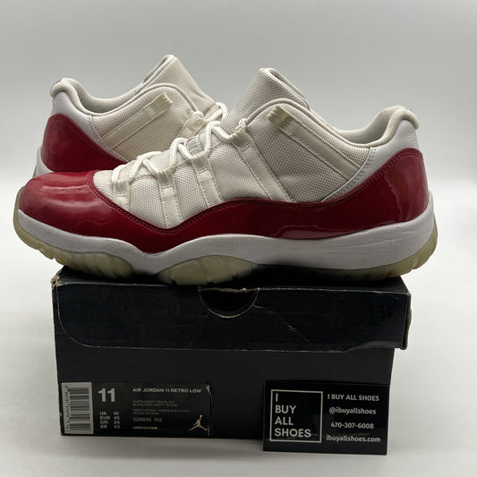 Size 11 - Air Jordan 11 Retro 2016 Low Cherry (528895-102)