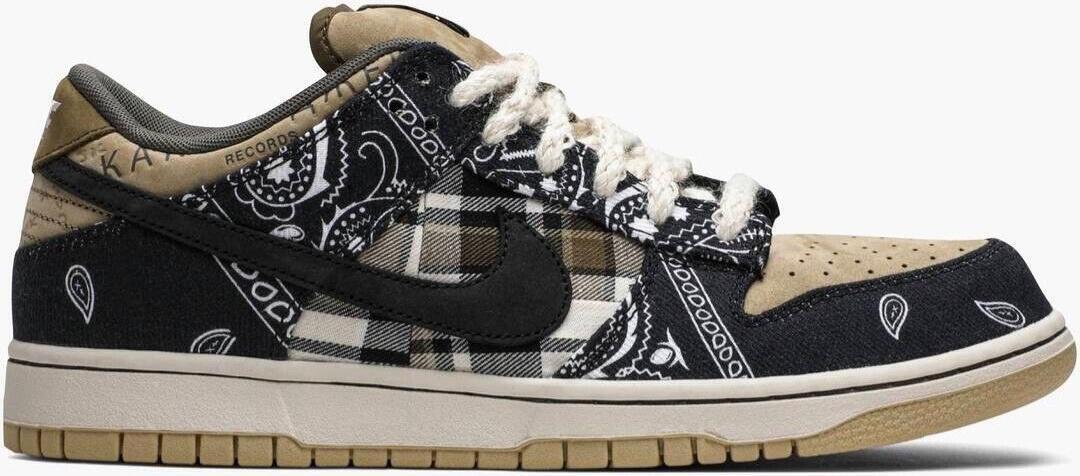 Size 9.5 - Travis Scott x Nike SB Dunk PRM QS Low Cactus Jack (CT5053-001)