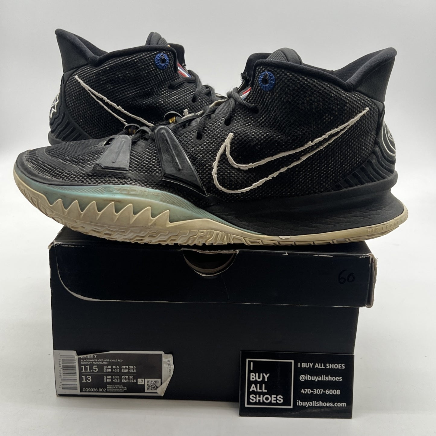 Size 11.5 - Nike Kyrie 7 Brooklyn (CQ9326-002)