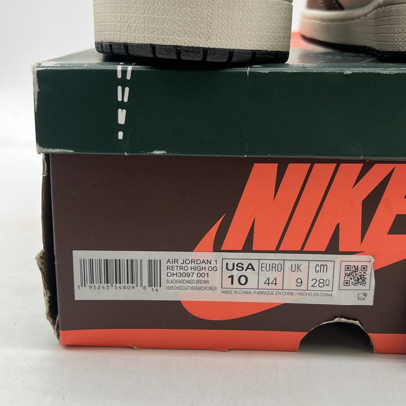 Size 10 - Air Jordan 1 High OG Crafted 2021 (DH3097-001)
