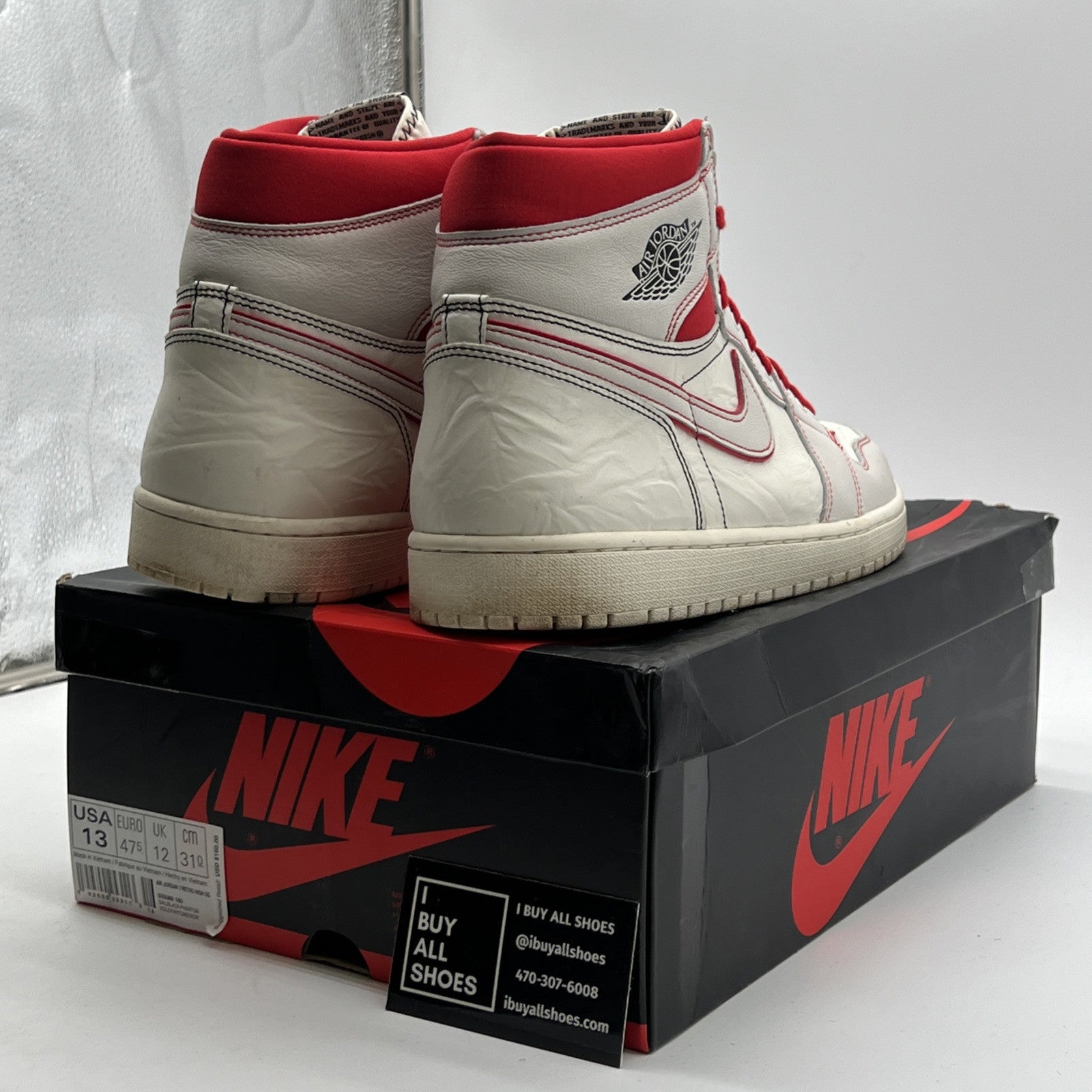 Size 13 - Air Jordan 1 Retro OG High Phantom (555088-160)