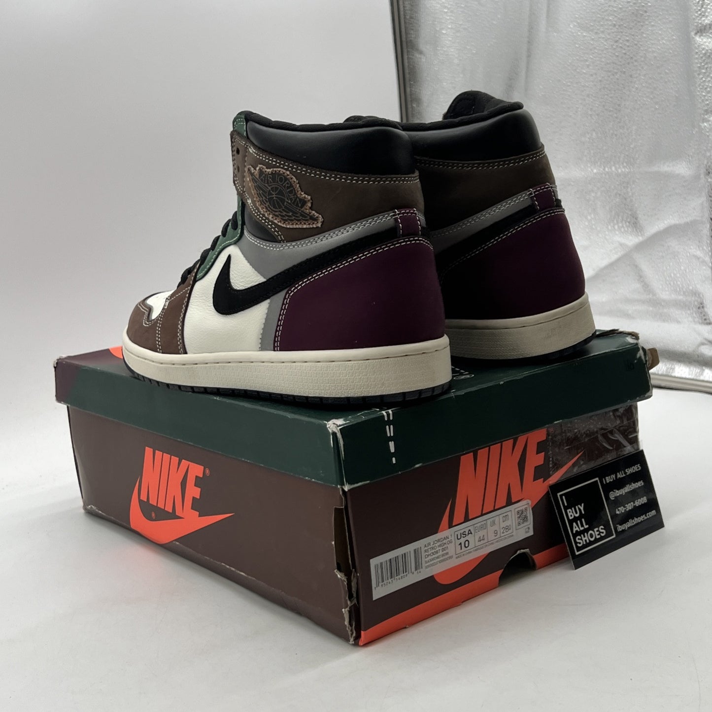 Size 10 - Air Jordan 1 High OG Crafted 2021 (DH3097-001)