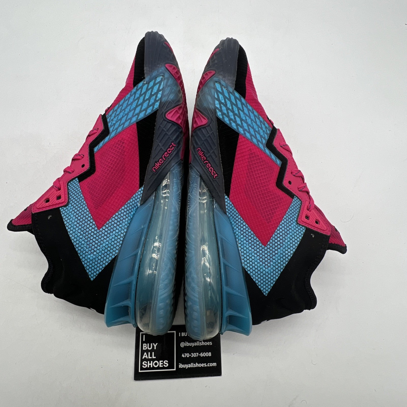 Size 8.5 - Nike LeBron 18 Low Neon Nights (CT7562-600)