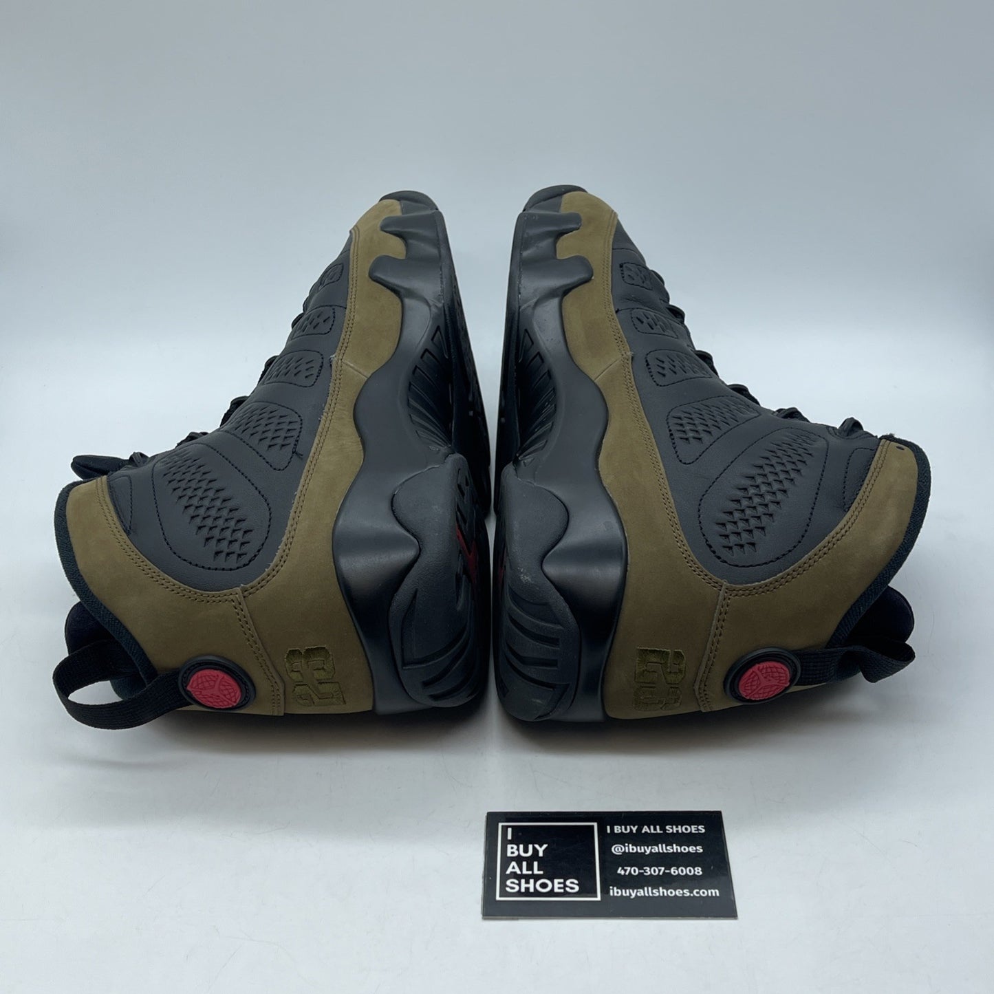 Size 14 - Air Jordan 9 Retro 2024 Olive Black Suede Leather (HV4794-030)