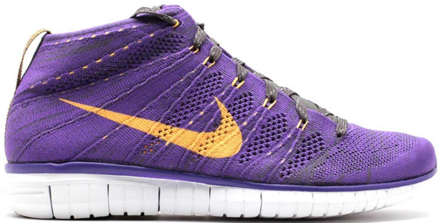 Size 10 - Nike Free Flyknit Chukka Hyper Grape (639700-500)