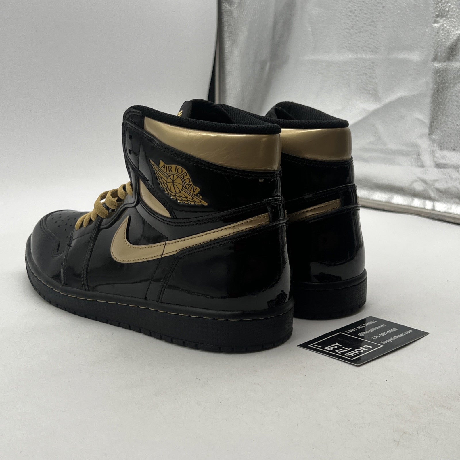 Size 11 - Air Jordan 1 Black 2020 (555088-032)