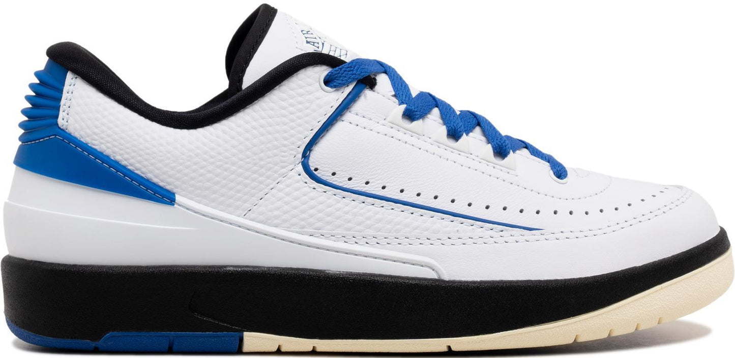 Size 11W - Air Jordan 2 Retro Low Varsity Royal White Leather (DX4401-104)