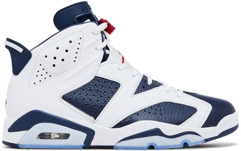 Size 9.5 - Air Jordan 6 Retro 2024 Olympic (CT8529-164)