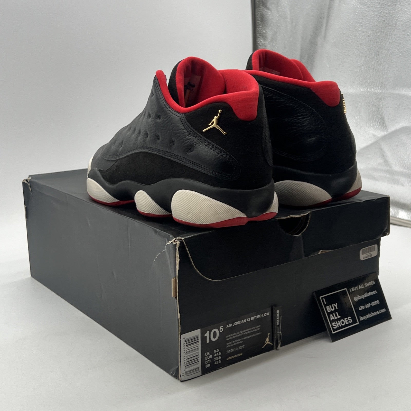 Size 10.5 - Air Jordan 13 Retro Low Bred (310810-027)