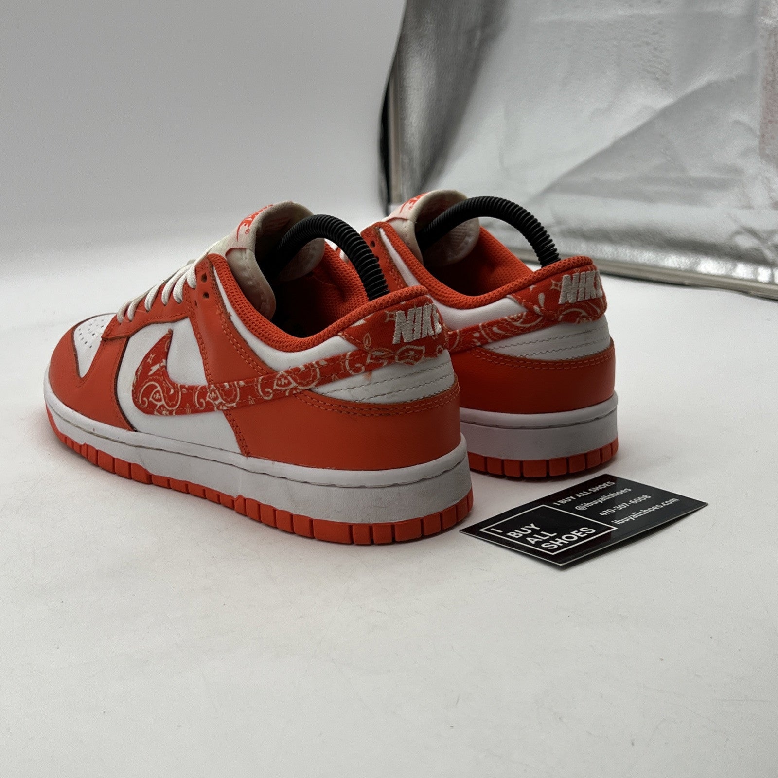 Size 9W - Nike Dunk Low Orange Paisley W (DH4401-103)