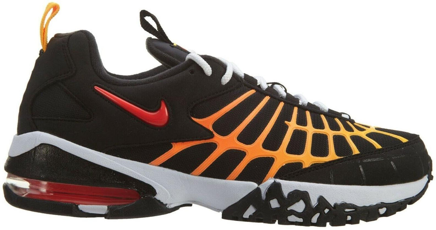 Size 13 - Nike Air Max 120 Laser Orange Red Black Suede (819857-003)