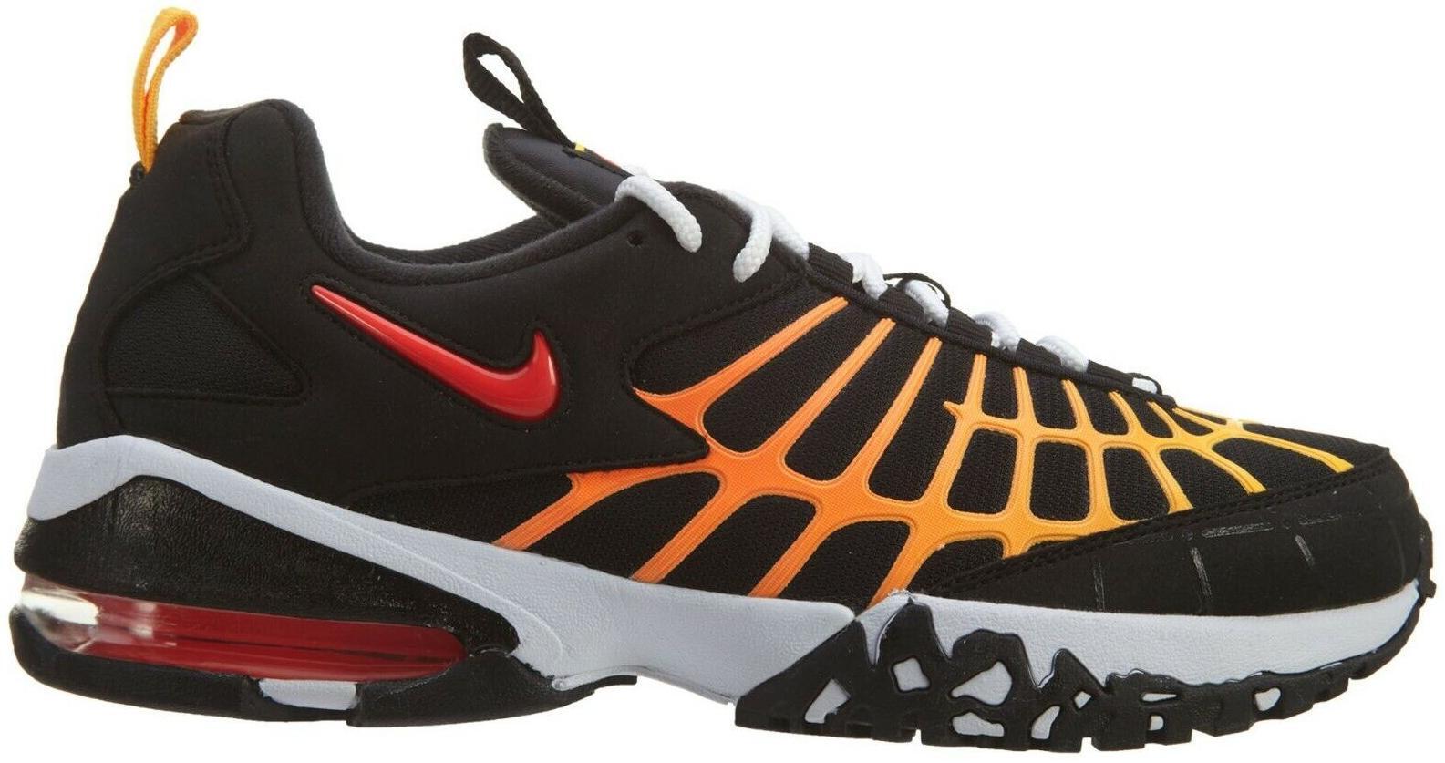 Size 13 - Nike Air Max 120 Laser Orange Red Black Suede (819857-003)