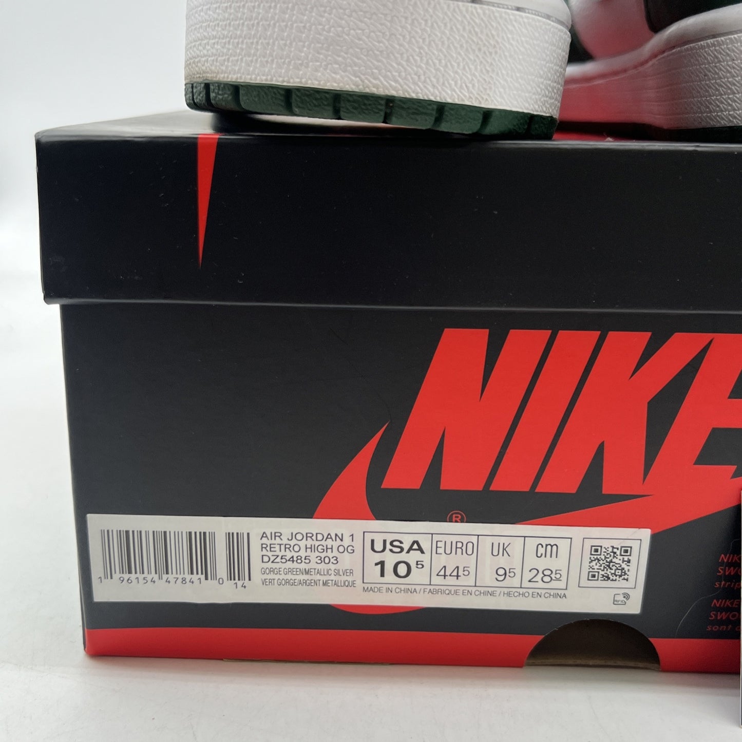 Size 10.5 - Air Jordan 1 Retro OG High Gorge Green (DZ5485-303)