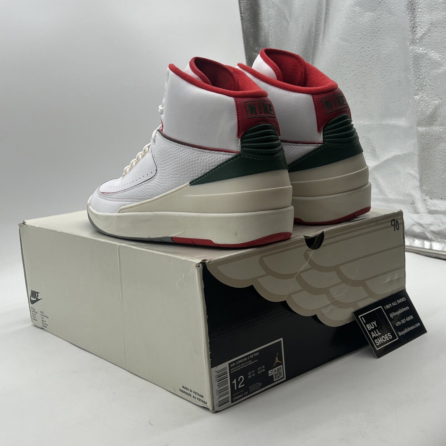 Size 12 - Air Jordan 2 Retro Origins (DR8884-101)