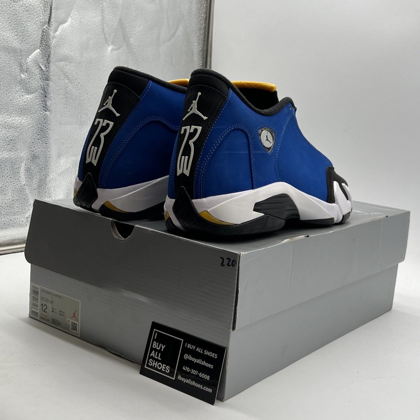 Size 12 - Air Jordan 14 Retro Laney (487471-407)