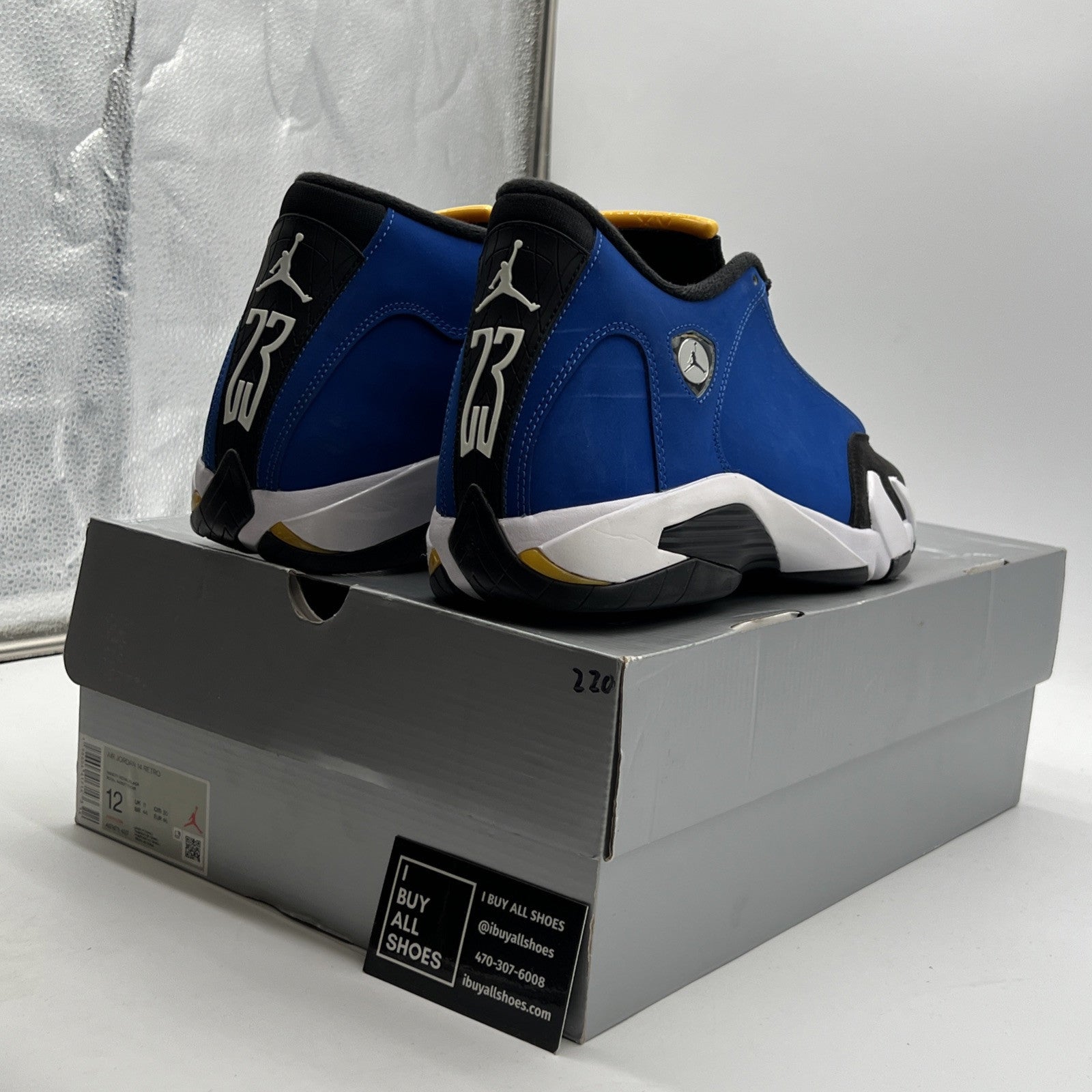 Size 12 - Air Jordan 14 Retro Laney (487471-407)