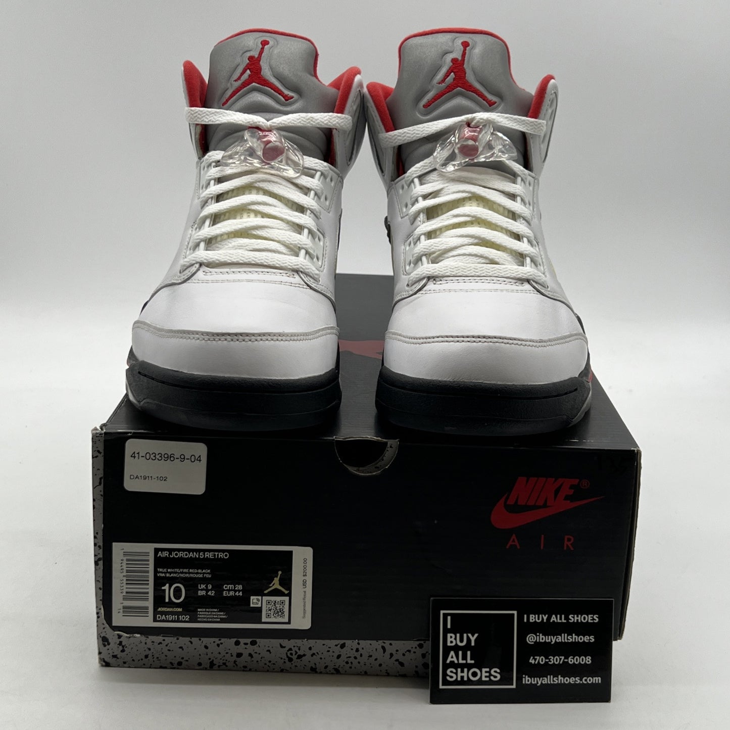 Size 10 - Air Jordan 5 Retro Mid Fire Red (DA1911-102)