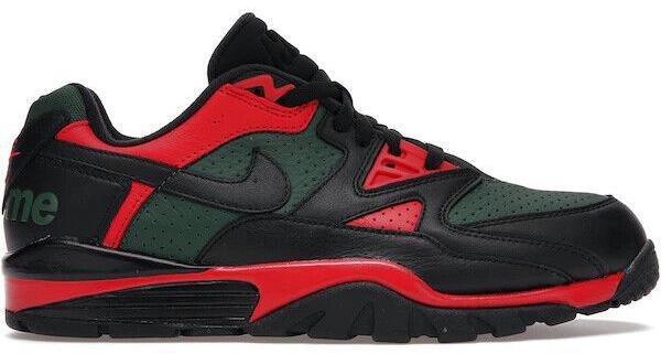 Size 12 - Nike Supreme x Air Cross Trainer 3 Low Black Gorge Green (CJ5291-001)