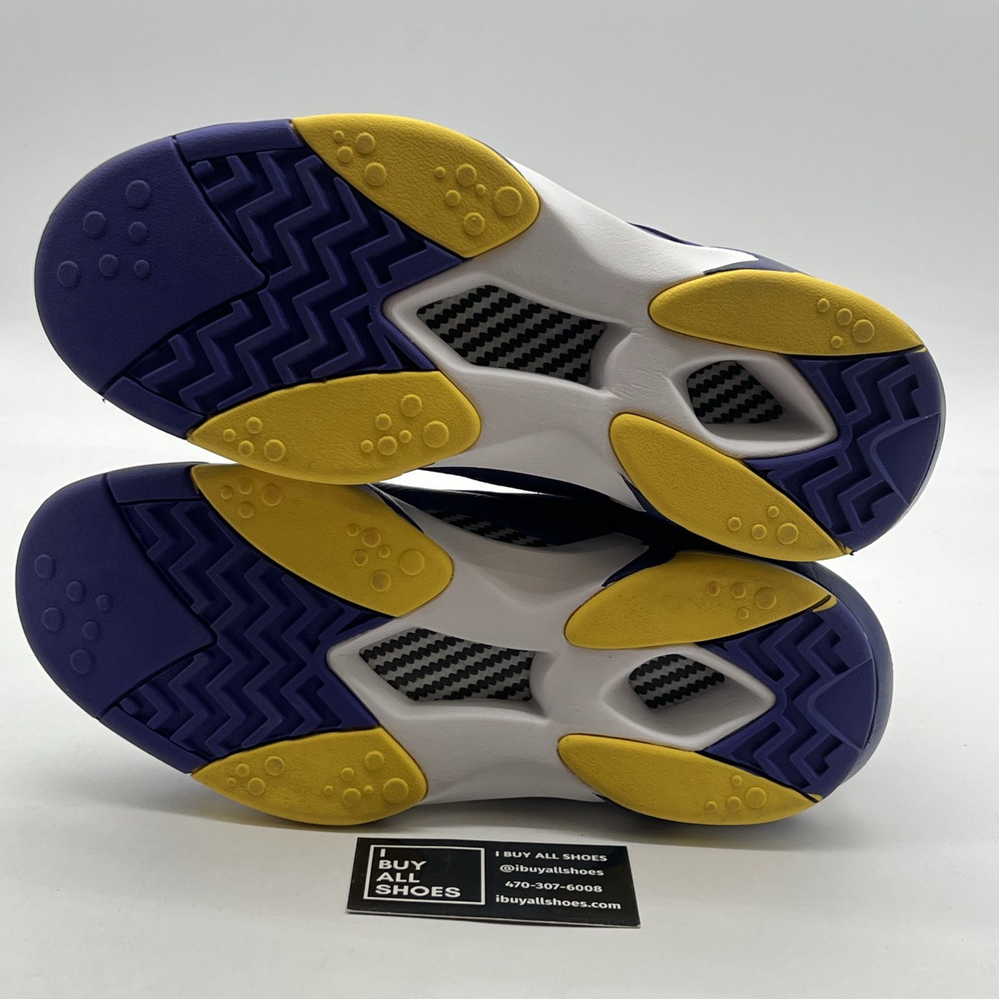 Size 9 - Reebok The Pump Shaq Attaq LSU Lakers Purple Yellow