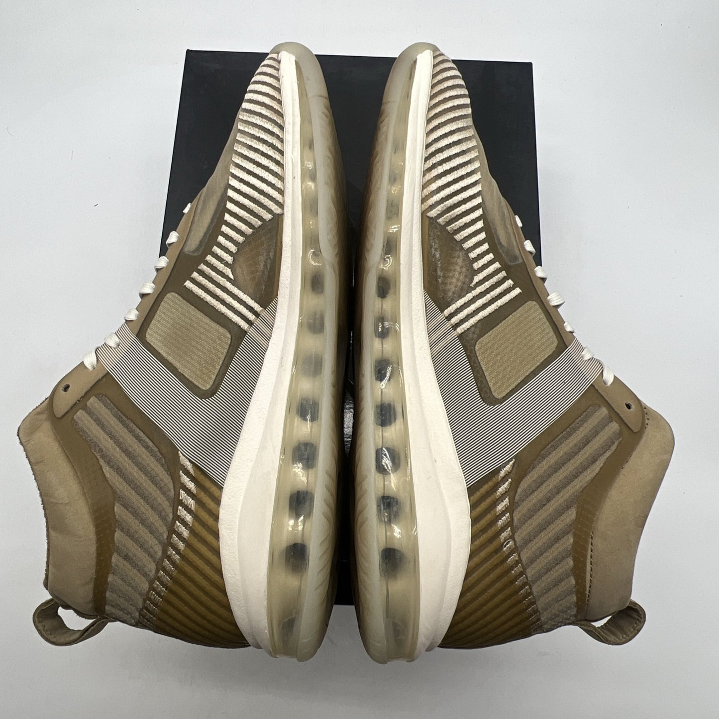 Size 10.5 - Nike John Elliott x LeBron Icon QS Parachute Beige (AQ0114-200)