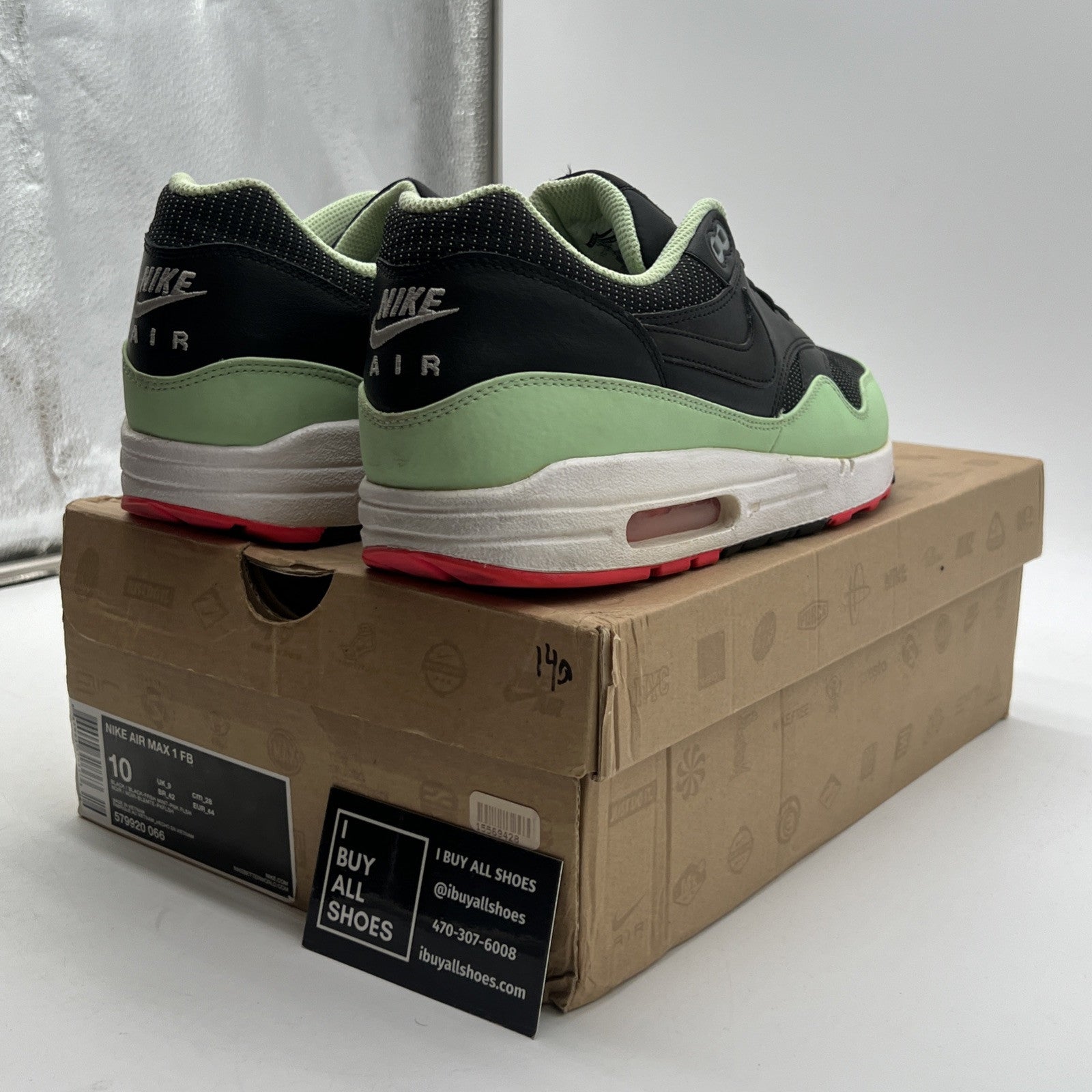 Size 10 - Nike Air Max 1 FB Yeezy (579920-066)