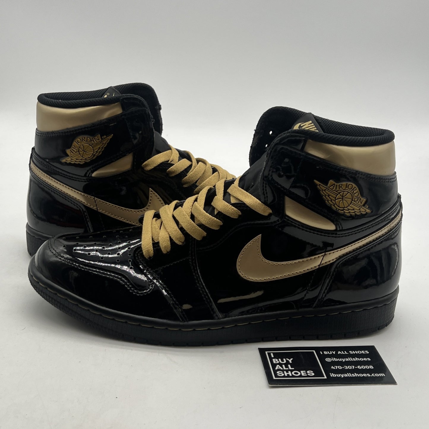 Size 11 - Air Jordan 1 Black 2020 (555088-032)