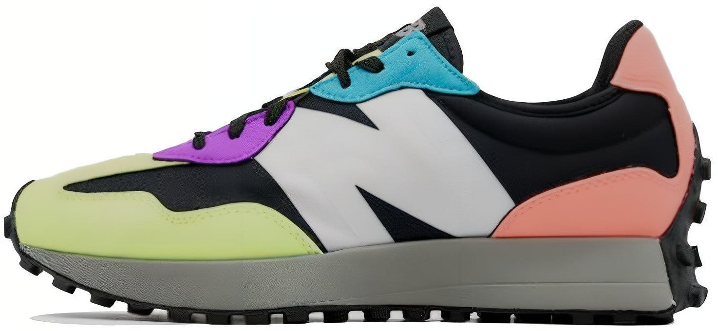 Size 9 - New Balance 327 Black Multi-Color (MS327EA)