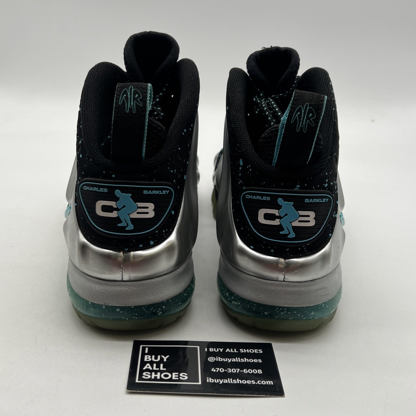 Size 10.5 - Nike Barkley Posite Max Splatter (555097-040)