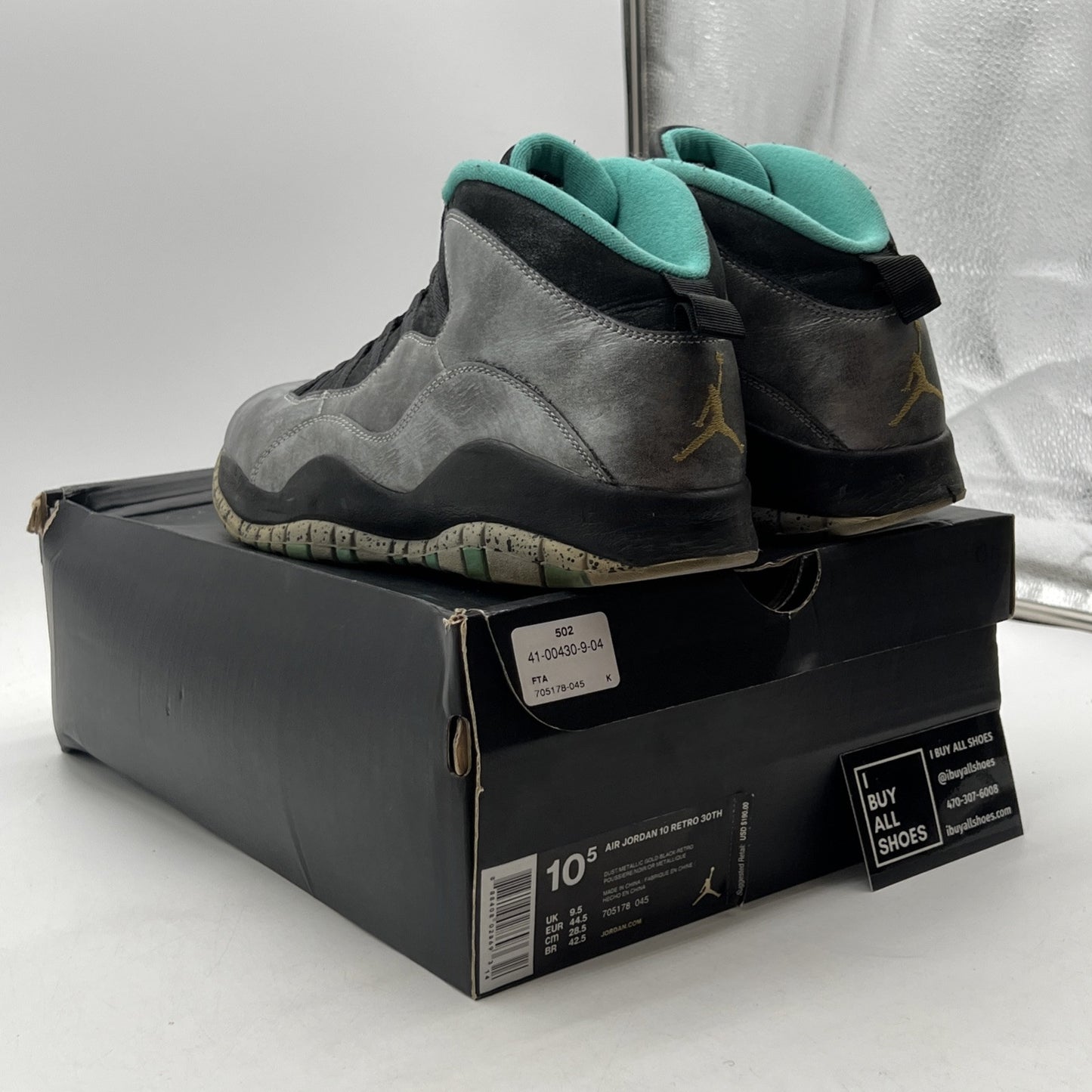 Size 10.5 - Air Jordan 10 Retro Lady Liberty (705178-045)
