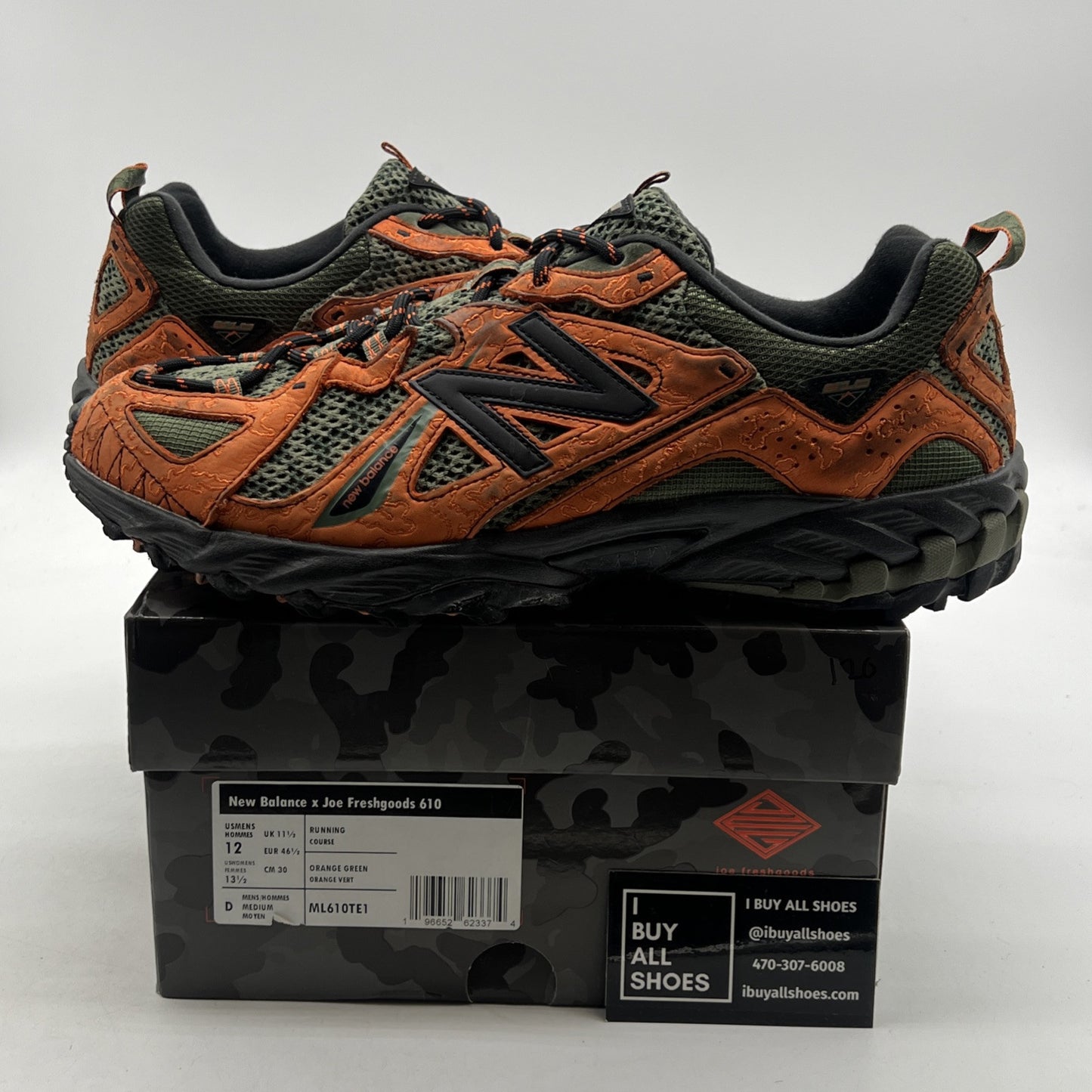 Size 12 - New Balance Joe Freshgoods x 610 Lil' Swamps (ML610TE1)