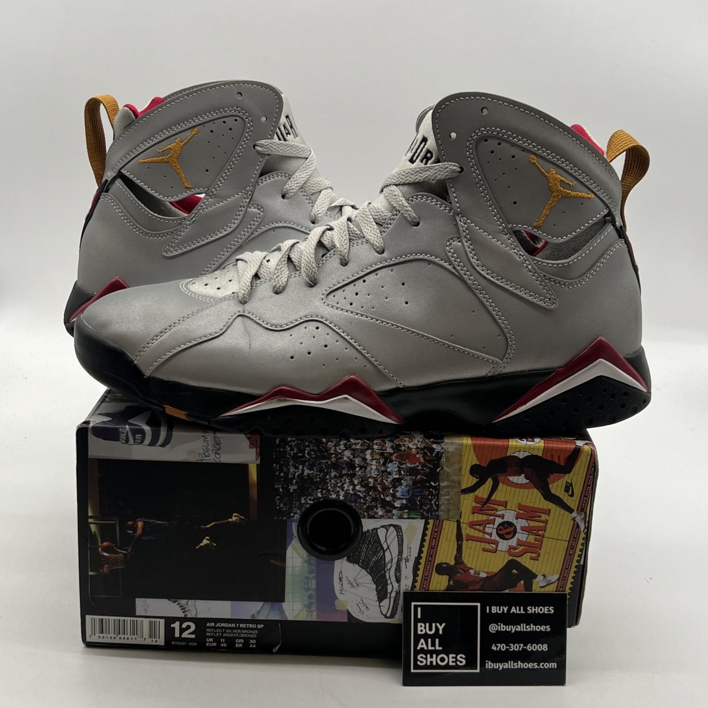 Size 12 - Air Jordan 7 Retro SP Reflections Of A Champion (BV6281-006)