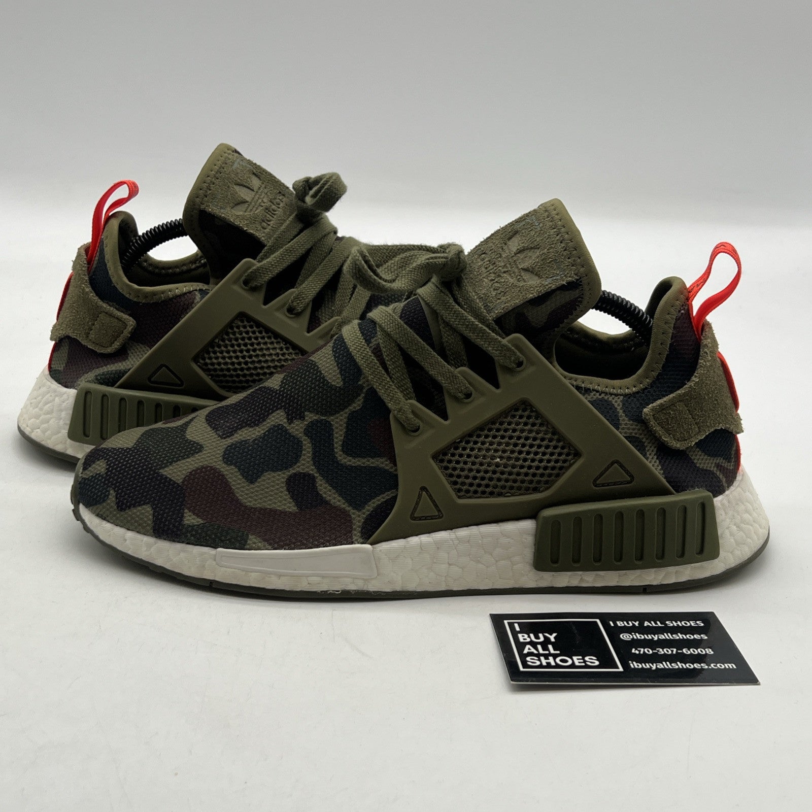 Size 9.5 - adidas NMD_XR1 Olive Cargo (BA7332)