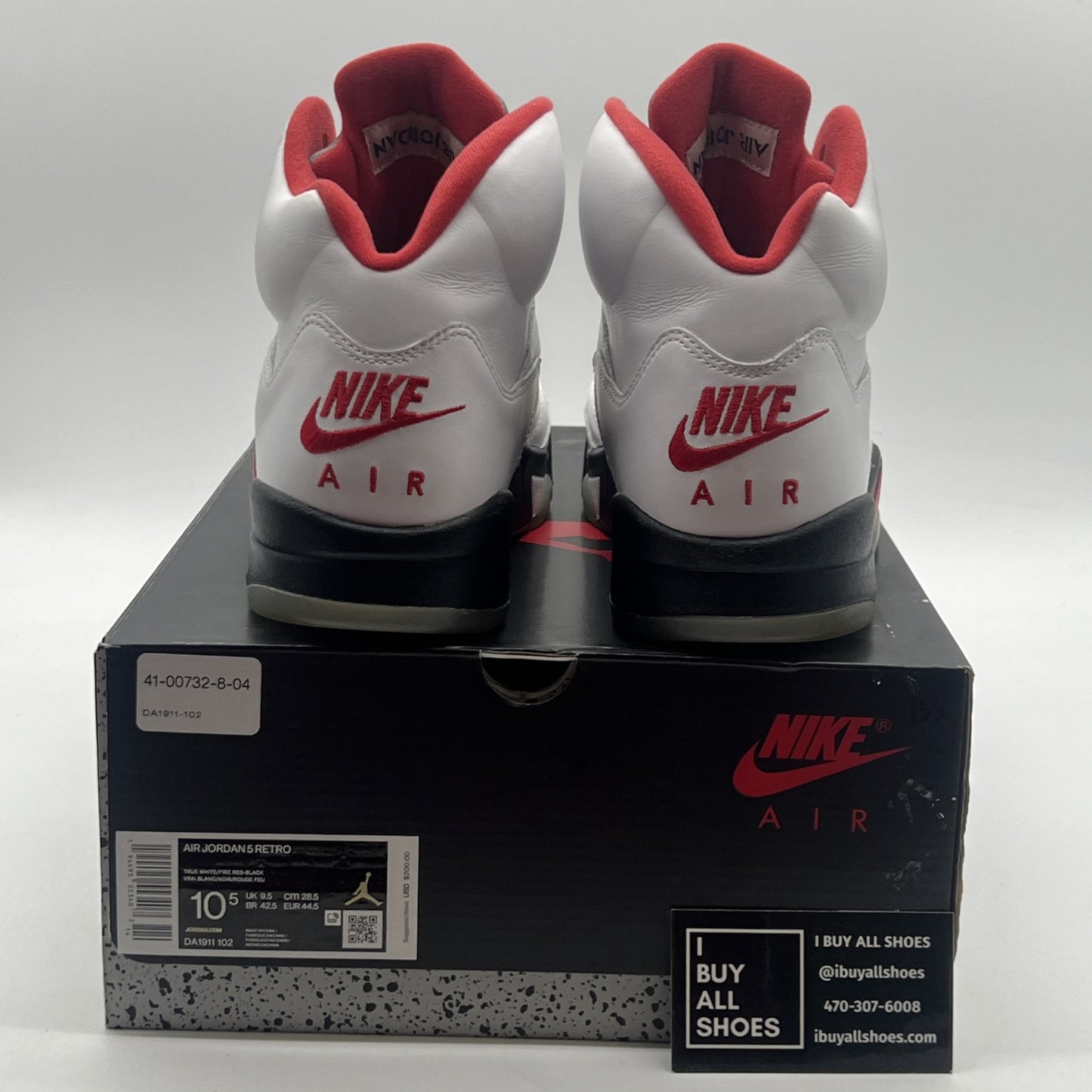 Size 10.5 - Air Jordan 5 Retro Mid Fire Red (DA1911-102)