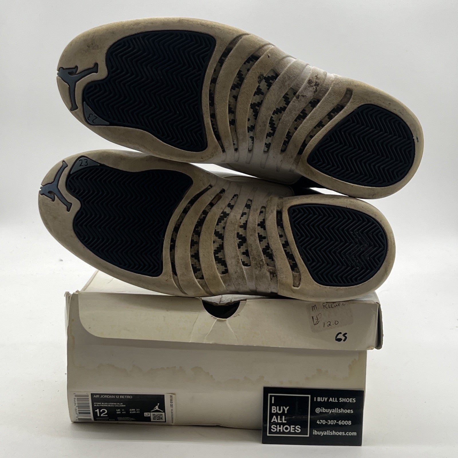 Size 12 - Air Jordan 12 Retro Indigo 2020 (130690-404)