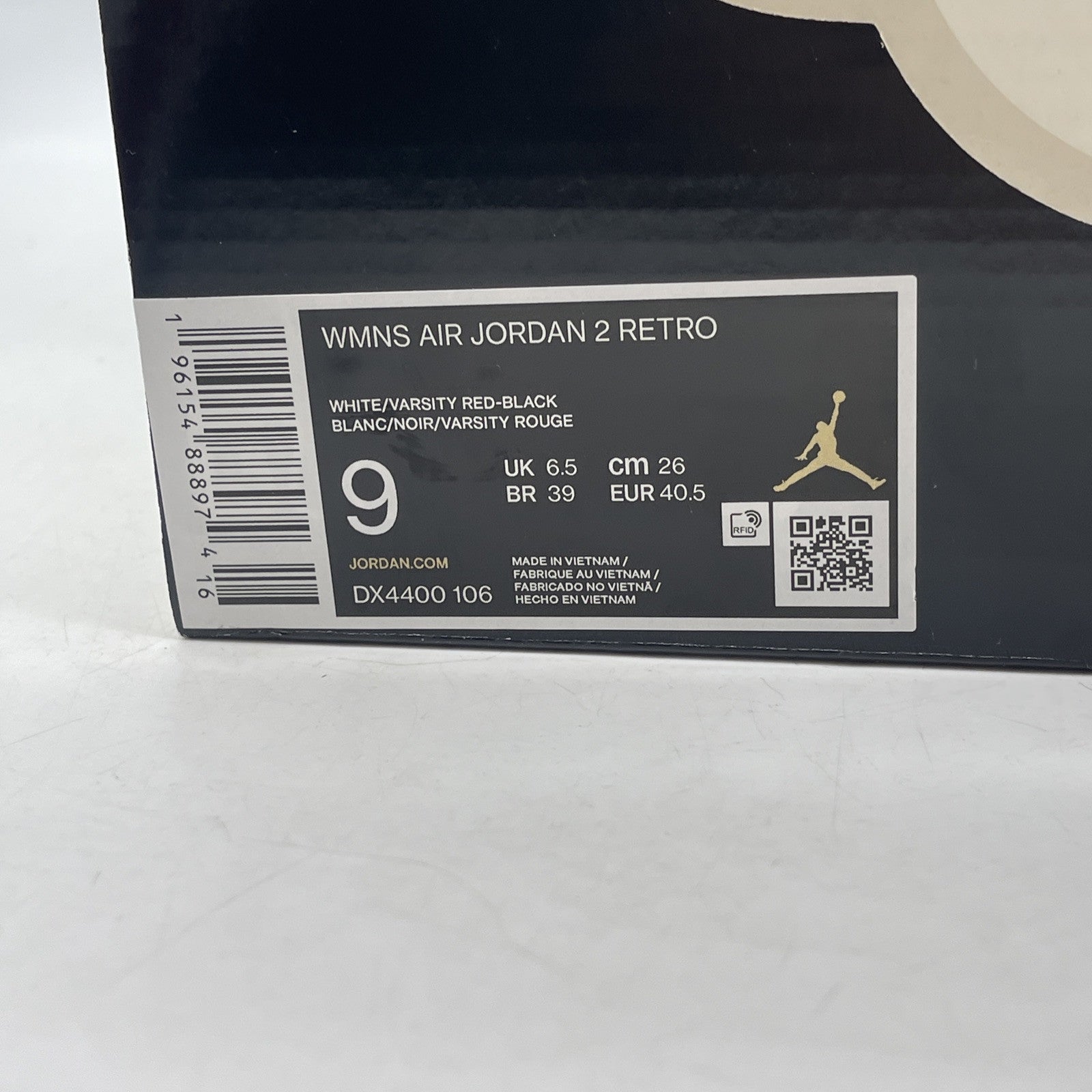 Size 9 - Wmns Air Jordan 2 Retro 2022 Chicago White Red Leather (DX4400-106)