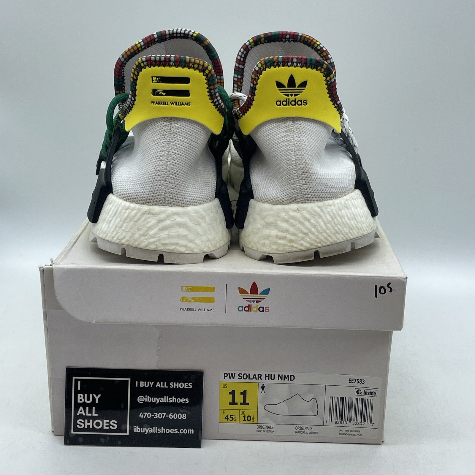 Size 11 - adidas Pharrell x NMD Human Race Inspiration Pack Suede (EE7583)