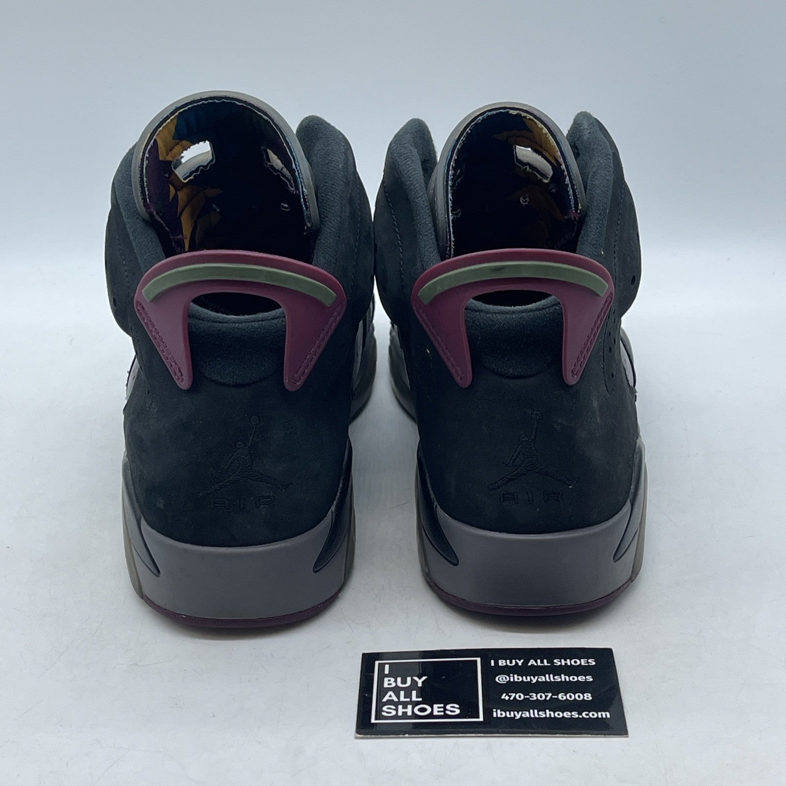 Size 10 - Jordan 6 Bordeaux Black Grey Suede (CT8529-063)