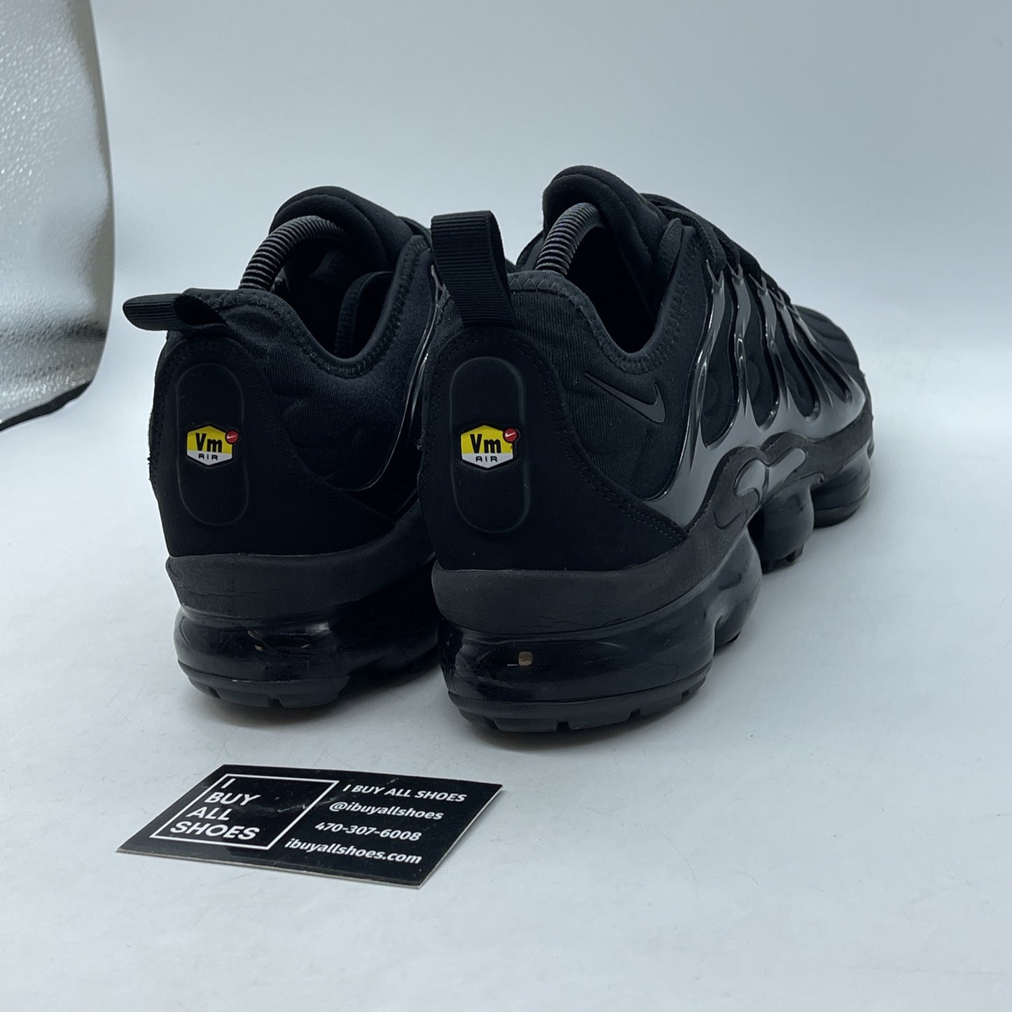 Size 8.5 - Nike Air VaporMax Plus Low Triple Black