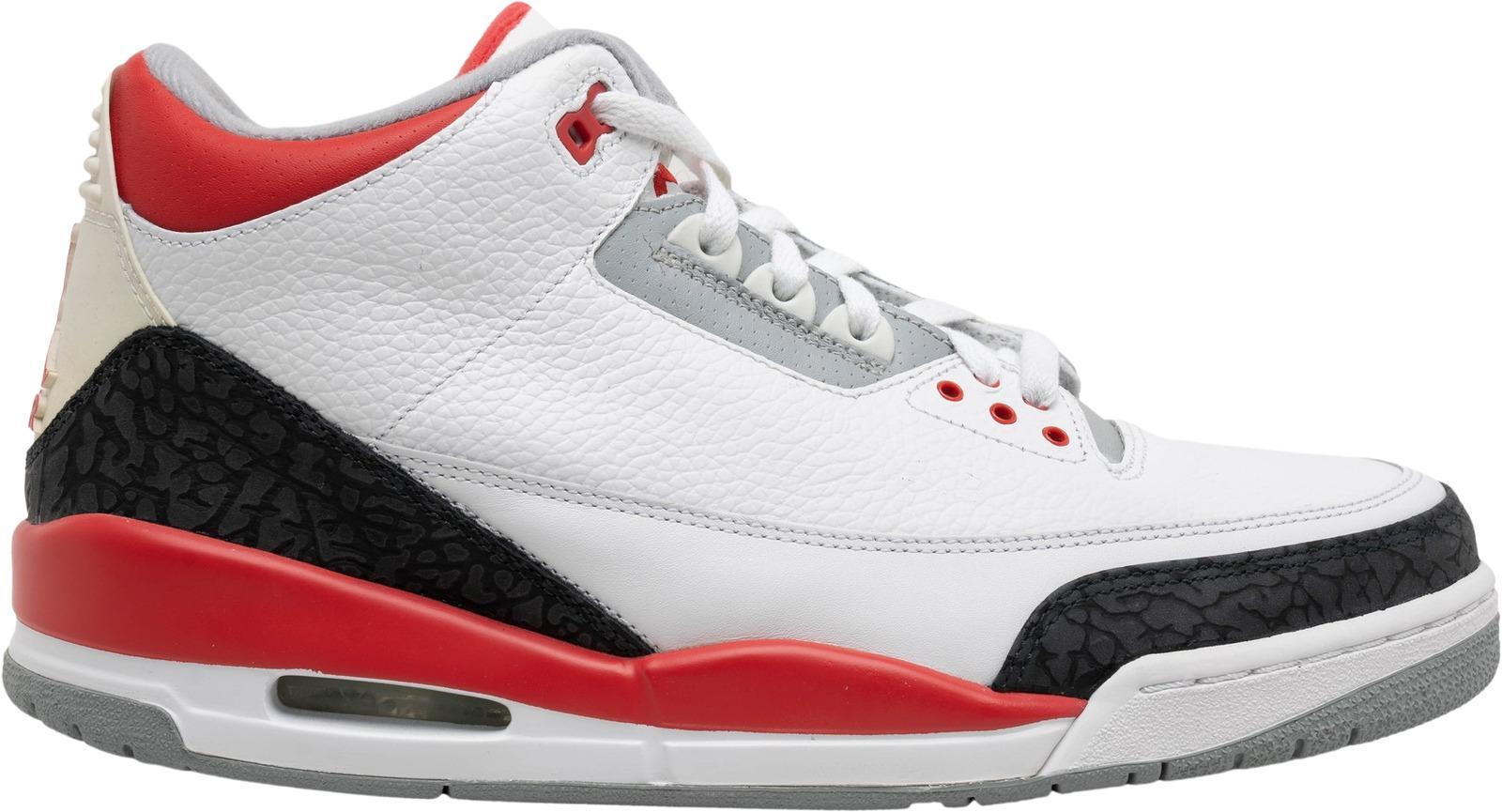 Size 11.5 - Air Jordan 3 Retro 2007 Fire Red (136064-161)