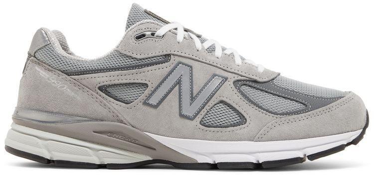 Size 10 - New Balance 990v4 Made in USA Grey Silver (U990GR4)