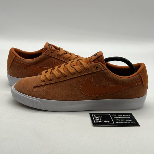 Size 10 - Nike Blazer GT SB Low Cinder Orange (704939-800)