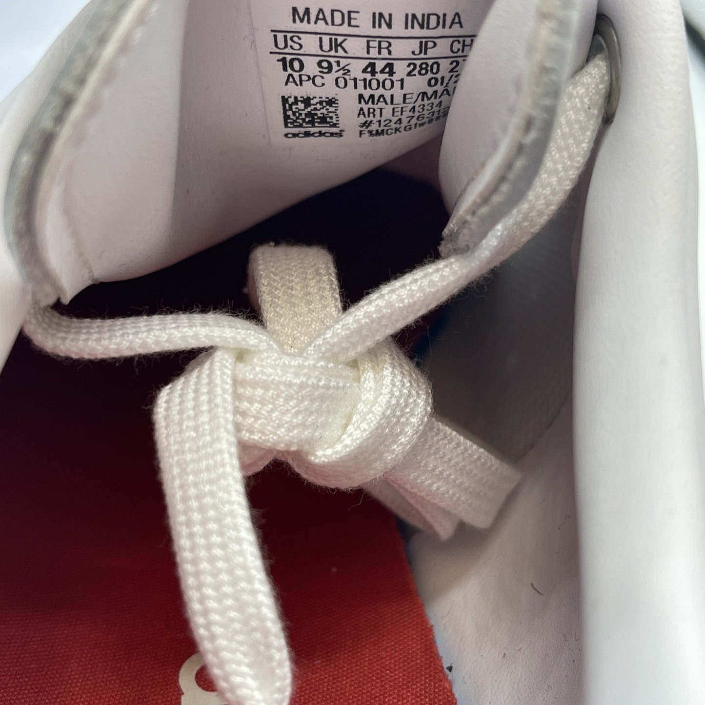 Size 10 - adidas Stan Smith Lush Red White Leather (EF4334)